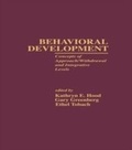 Cover: Behavioral Development - Routledge