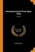 Cover: Seventeen Lyrics From Sing-song - Franklin Classics