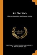 Cover: 4-H Club Work - Franklin Classics