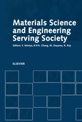 Cover: Materials Science and Engineering Serving Society - Elsevier