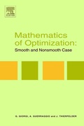 Cover: Mathematics of Optimization: Smooth and Nonsmooth Case - Elsevier