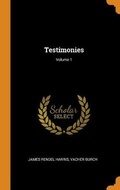 Cover: Testimonies; Volume 1 - Franklin Classics