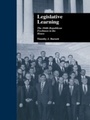 Cover: Legislative Learning - Routledge