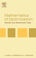 Cover: Mathematics of Optimization: Smooth and Nonsmooth Case - Elsevier