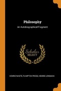 Cover: Philosophy - Franklin Classics Trade Press