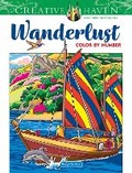 Cover: Creative Haven Wanderlust Color by Number - Dover Publications Inc.