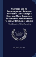Cover: Sacrilege and its Encouragement - Sagwan Press