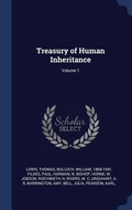 Cover: Treasury of Human Inheritance; Volume 1 - Sagwan Press