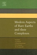 Cover: Modern Aspects of Rare Earths and their Complexes - Elsevier