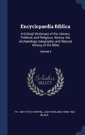 Abbildung von: Encyclopaedia Biblica - Sagwan Press