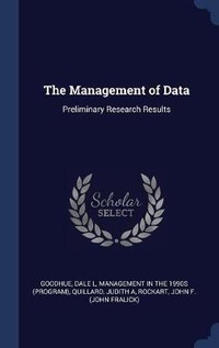 Enlarge image Cover: The Management of Data - Sagwan Press