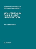 Cover: Molybdenum Disulphide Lubrication - Elsevier