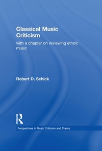 Abbildung von: Classical Music Criticism - Routledge