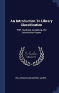 Cover: An Introduction To Library Classification - Sagwan Press