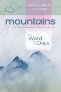 Cover: Mountains - My Word in 30 Days - Hillseed Journals