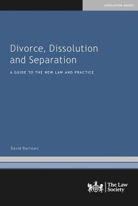 Enlarge image Cover: Divorce, Dissolution and Separation - The Law Society