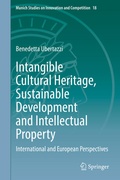 Cover: Intangible Cultural Heritage, Sustainable Development and Intellectual Property - Springer
