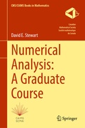 Cover: Numerical Analysis: A Graduate Course - Springer