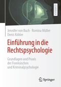 Cover: Einf&uuml;hrung in die Rechtspsychologie - Springer
