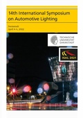 Cover: 14th International Symposium on Automotive Lighting - ISAL 2021 - Proceedings of the Conference - utzverlag