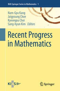 Abbildung von: Recent Progress in Mathematics - Springer