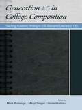 Cover: Generation 1.5 in College Composition - Routledge