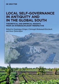 Abbildung von: Local Self-Governance in Antiquity and in the Global South - De Gruyter