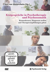 Abbildung von: Erstgespräche in Psychotherapie und Psychosomatik (DVD) - Psychosozial-Verlag