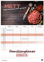 Bild: Mettkalender - Alles wird aus Hack gemacht - 2023 - Kalender DIN A3 - (Familienplaner) - GP-Fever.de