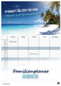 Bild: Inseln & Strände - Plätze zum Entspannen - 2023 - Kalender DIN A3 - (Familienplaner) - GP-Fever.de
