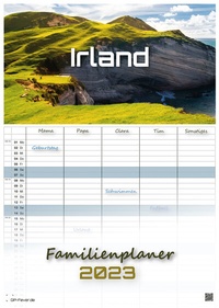 Abbildung von: Irland - Die grüne Insel - 2023 - Kalender DIN A3 - (Familienplaner) - GP-Fever.de