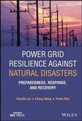 Cover: Power Grid Resilience against Natural Disasters - Wiley-ISTE