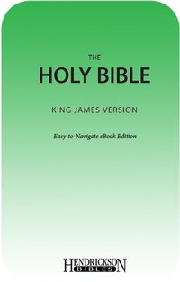 Enlarge image Cover: KJV Easy Navigate eBook - Hendrickson Bibles