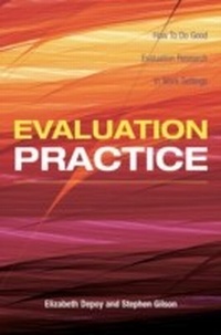 Enlarge image Cover: Evaluation Practice - Psychology Press Ltd