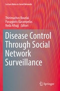 Cover: Disease Control Through Social Network Surveillance - Springer
