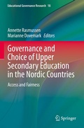 Cover: Governance and Choice of Upper Secondary Education in the Nordic Countries - Springer