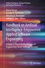 Cover: Handbook on Artificial Intelligence-Empowered Applied Software Engineering - Springer