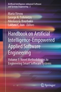 Cover: Handbook on Artificial Intelligence-Empowered Applied Software Engineering - Springer