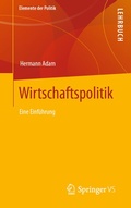 Cover: Wirtschaftspolitik - Springer VS