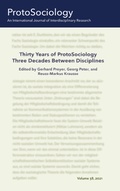 Cover: Thirty Years of ProtoSociology - Three Decades Between Disciplines - ProtoSociology - An International Journal of Interdisciplinary Research