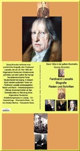 Cover: Ferdinand Lassalle  - Biografie - Reden - Schriften -  Band 190e in der gelben Buchreihe - bei J&uuml;rgen Ruszkowski - neobooks