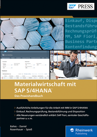Abbildung von: Materialwirtschaft mit SAP S/4HANA - SAP PRESS