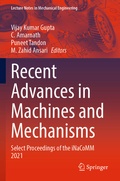 Cover: Recent Advances in Machines and Mechanisms - Springer