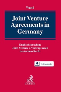 Abbildung von: Joint Venture Agreements in Germany - C.H.BECK