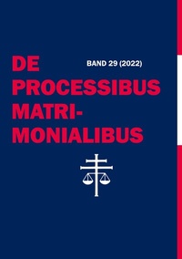 Abbildung von: De Processibus Matrimonialibus - PubliQation