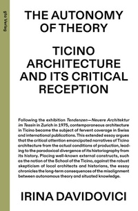 Enlarge image Cover: The Autonomy of Theory - gta Verlag
