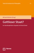 Cover: Gottloser Staat? - Nomos