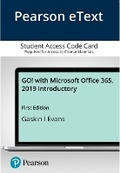 Cover: Go! with Microsoft Office 365, 2019 Introductory -- Pearson Etext - Pearson