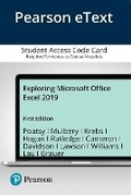 Cover: Exploring Microsoft Office Excel 2019 -- Pearson Etext - Pearson