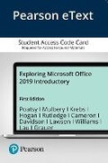 Cover: Exploring Microsoft Office 2019 Introductory -- Pearson Etext - Pearson
